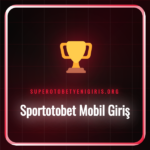 Akıllı telefon ekranında Sportotobet mobil giriş arayüzü ve bahis seçenekleri.