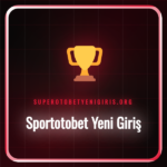 Sportotobet yeni giriş ekranını gösteren bir dizüstü bilgisayar