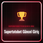 Bir dizüstü bilgisayar ekranında Supertotobet güncel giriş sayfası