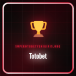 Totobet platformunun ana sayfasını ve oyun seçeneklerini gösteren ekran görüntüsü.