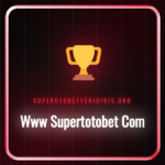 Www Supertotobet Com platformunun ana sayfa arayüzü ve güncel giriş butonu.