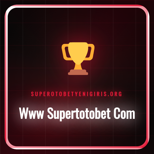 Www Supertotobet Com platformunun ana sayfa arayüzü ve güncel giriş butonu.