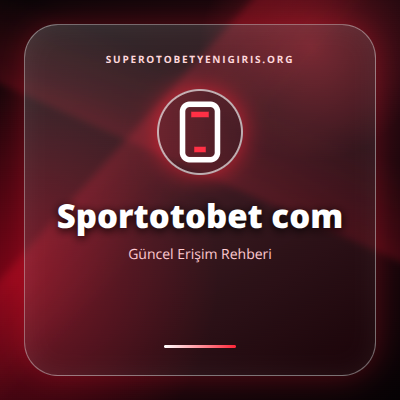 Sportotobet com güncel erişim görseli