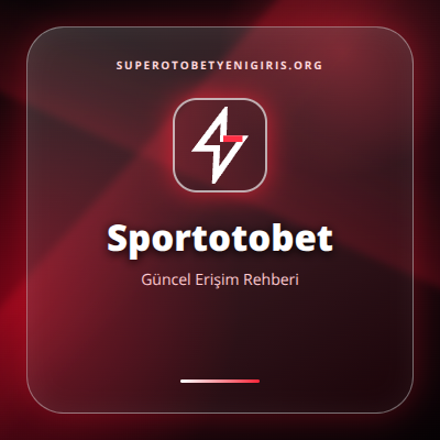 Sportotobet güncel erişim görseli