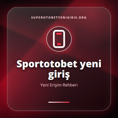 Sportotobet yeni giriş güncel erişim görseli